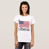 アメリカ自由主義の人 Tシャツ (正面フル)