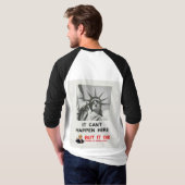 アメリカ自由人権協会 Tシャツ (裏面フル)