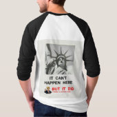 アメリカ自由人権協会 Tシャツ (裏面)