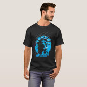 アメリカ自由像 Tシャツ (正面フル)