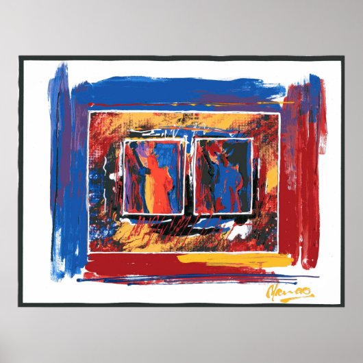 アメリカ自由党の絵画ポスター ポスター (正面)