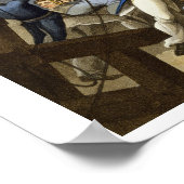 アメリカ船「チェサピーク」への乗船と乗船 ポスター (角)