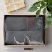 アメリカ色彩の鮮やかのインドの馬の切り離し 薄葉紙 (ギフト)