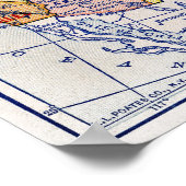 アメリカ表現船積 ポスター (角)