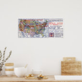 アメリカ表現船積 ポスター (キッチン)