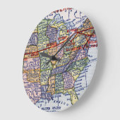 アメリカ表現船積 ラージ壁時計 (傾斜)