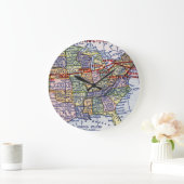 アメリカ表現船積 ラージ壁時計 (ホーム)