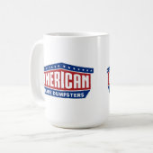 アメリカ製のダンプスターズ・マグ（15音） コーヒーマグカップ (正面左)