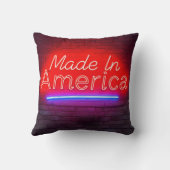 アメリカ製ネオンサイン入りレンガ クッション (裏面)