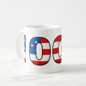 アメリカ製マグカップ 100% コーヒーマグカップ (正面左)