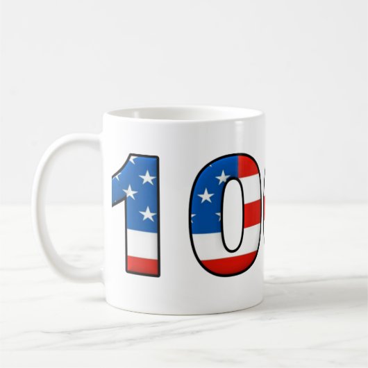 アメリカ製マグカップ 100% コーヒーマグカップ (左)