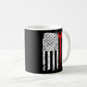 アメリカ製鉄工 コーヒーマグカップ (正面右)