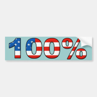 アメリカ製100% ステッカー