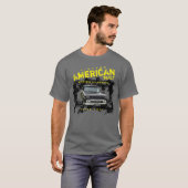 アメリカ製60年代クラシック名と日付 Tシャツ (正面フル)