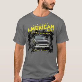 アメリカ製60年代クラシック名と日付 Tシャツ