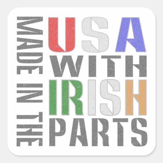 アメリカ製 アイルランド産パーツ使用 スクエアシール (正面)