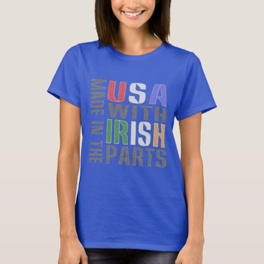 アメリカ製（アイルランド産部品使用） Tシャツ (正面)