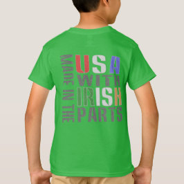 アメリカ製 アイルランド製パーツ使用 Tシャツ