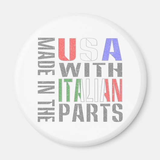 アメリカ製 イタリア部品使用 マグネット (正面)