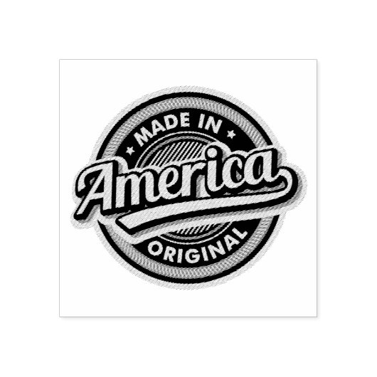 アメリカ製 オリジナル ラバースタンプ (インプリント)