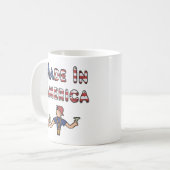 アメリカ製 コーヒーマグカップ (正面左)