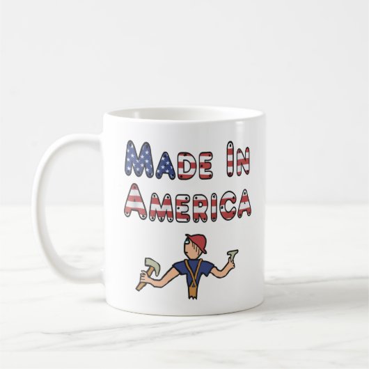 アメリカ製 コーヒーマグカップ (左)