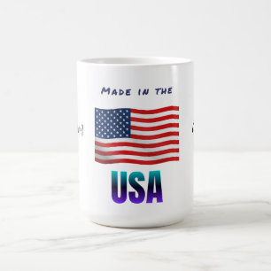 「アメリカ製」コーヒーマグ。 コーヒーマグカップ