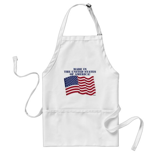 アメリカ製! スタンダードエプロン (正面)
