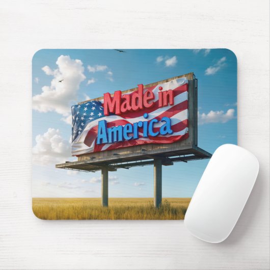 アメリカ製 ビルボード マウスパッド (マウス)