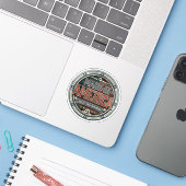 アメリカ製 ビンテージ 愛国心 ヘリテージ ステッカー シール (ノートパソコンとiPhone)