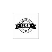 アメリカ製 プリントロゴ 国 観光 ブラック ラバースタンプ (インプリント)