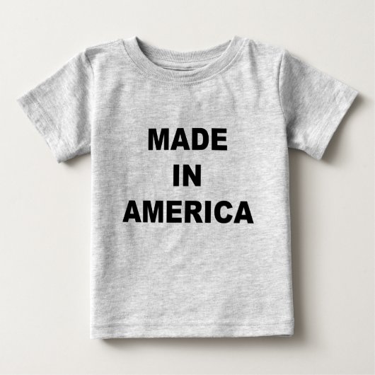 アメリカ製 ベビーTシャツ (正面)
