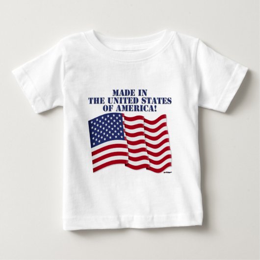アメリカ製! ベビーTシャツ (正面)