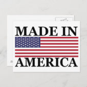 アメリカ製 ポストカード (正面/裏面)