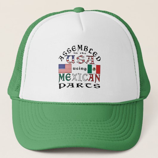 アメリカ製 メキシコ産部品使用 キャップ (正面)