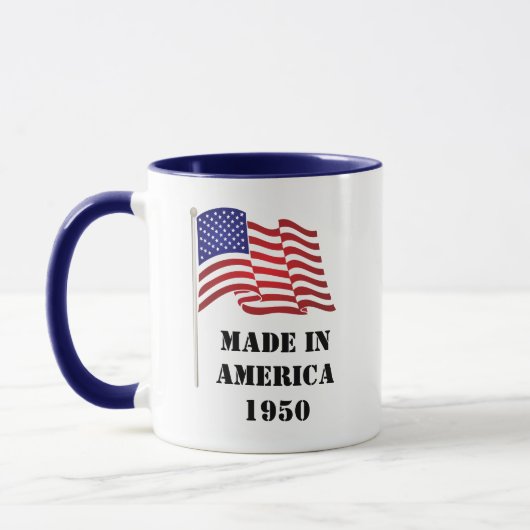 アメリカ製 誕生日 マグカップ (左)