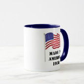 アメリカ製 誕生日 マグカップ (正面右)