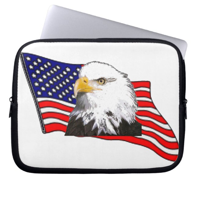 アメリカ製PCスリーブ ラップトップスリーブ (正面)