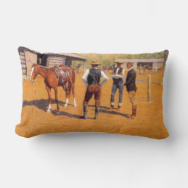 アメリカ西部でポロ用のポニー馬を購入する ランバークッション