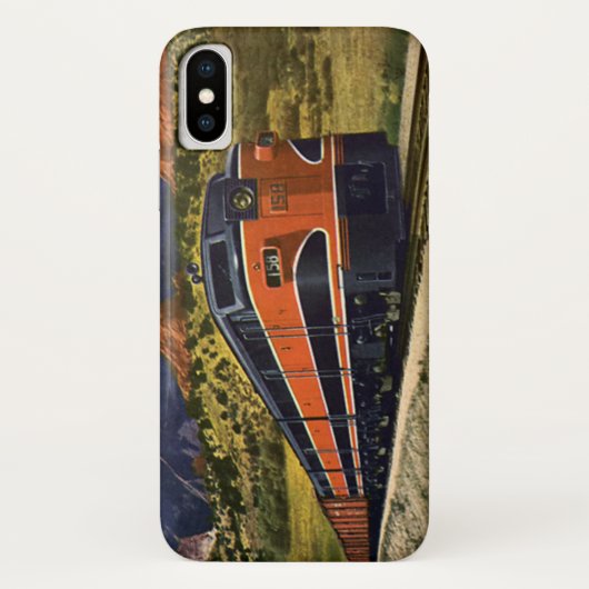 アメリカ西部におけるヴィンテージの交通機関、列車158 Case-Mate iPhoneケース (裏面)