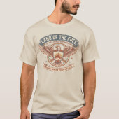 アメリカ西部の伝統 自由の国アメリカ Tシャツ (正面)