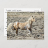 アメリカ西部の精神 – はがき (正面/裏面)