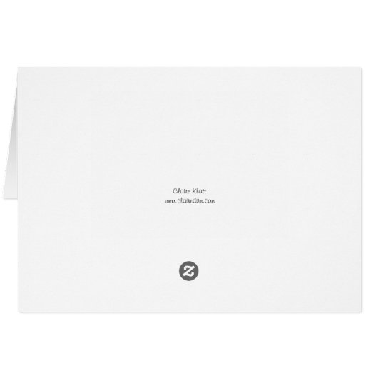 アメリカ西部の馬 (裏面横)