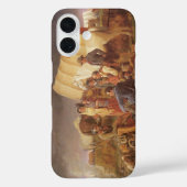 アメリカ西部開拓時代のヴィンテージ、アメリカ西部、ラニーによる草原でのアドバイス Case-Mate iPhoneケース (裏面)