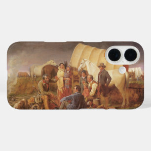 アメリカ西部開拓時代のヴィンテージ、アメリカ西部、ラニーによる草原でのアドバイス iPhone 16ケース