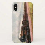 アメリカ西部開拓時代の列車 Case-Mate iPhoneケース (裏面)