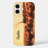 アメリカ西部 古典作品, NHトロッターによる「Held Up」 Case-Mate iPhoneケース (裏面)
