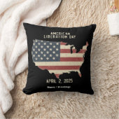 アメリカ解放の日2025年4月2日お祝い クッション (ブランケット)