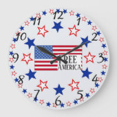 アメリカ解放時計 ラージ壁時計 (正面)