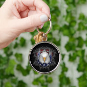 アメリカ誇りを持ったのパトリオットキーチェーン キーホルダー (手)